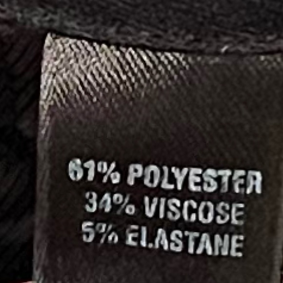 Express Design Studio Bootcut Low Rise Pants Size 0 Stretch Pockets Solid Black - Picture 7 of 9